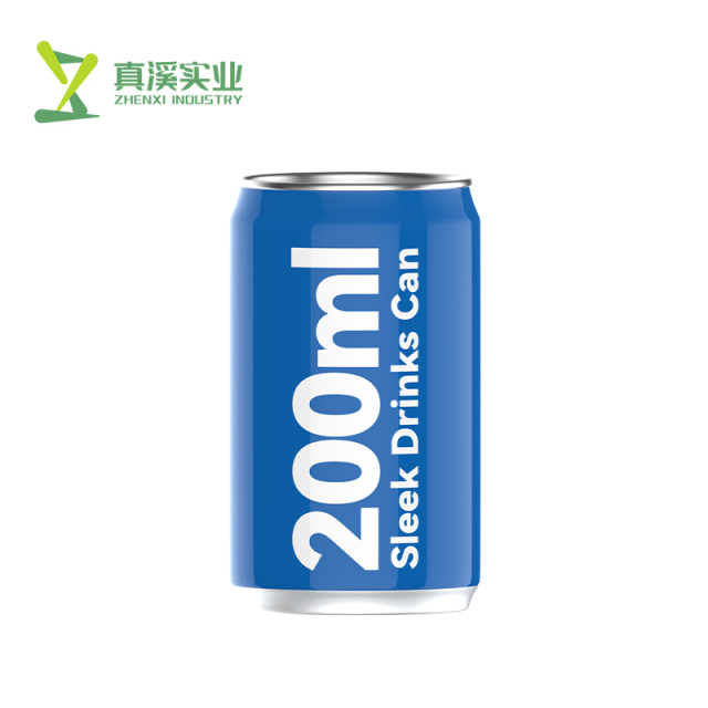 200ml Sleek Aluminum Beverage Cans Manufacturer & OEM Supplier | ZhenXi