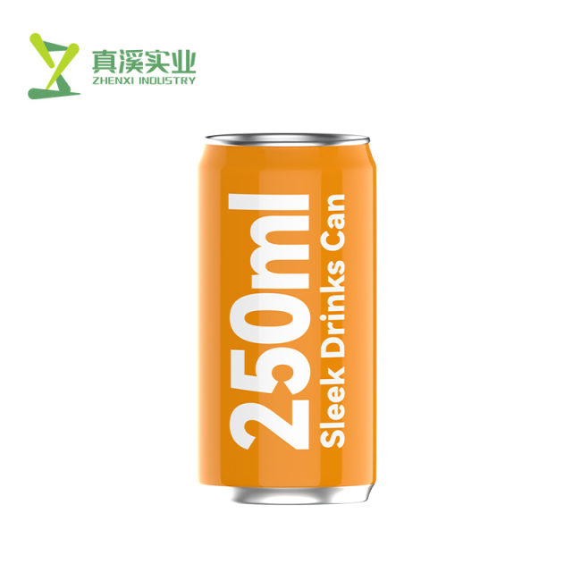 250ml Sleek Aluminum Cans Manufacturer | Custom Printed Beverage Cans Wholesale