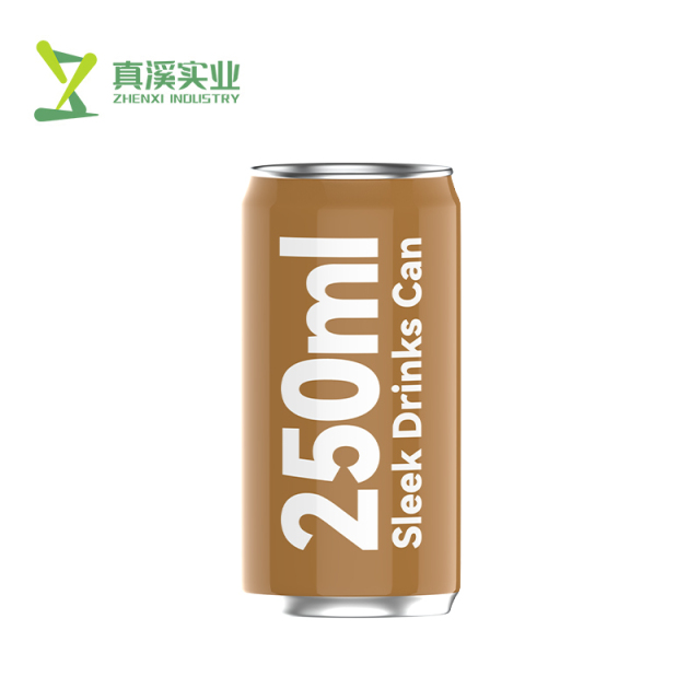 250ml Sleek Aluminum Cans Manufacturer | Custom Printed Beverage Cans Wholesale