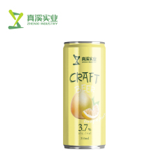 355ml ZhenXi Craft Beer Peach Flavor | Sleek Can