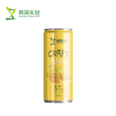 355ml ZhenXi Craft Beer Peach Flavor | Sleek Can