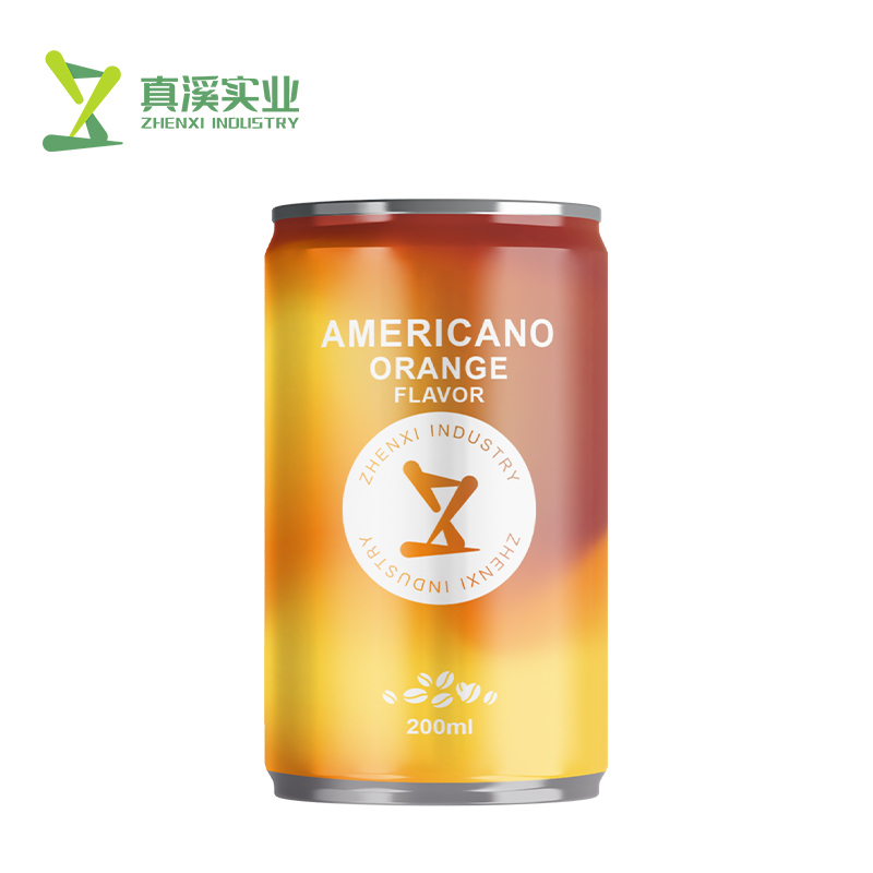 ZhenXi 200ml Americano Lemon Flavor Canned Coffee