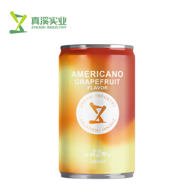 ZhenXi 200ml Americano Lemon Flavor Canned Coffee