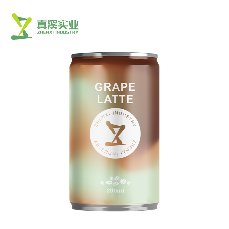ZhenXi 200ml Canned Latte Coffee Oatmeal Flavor