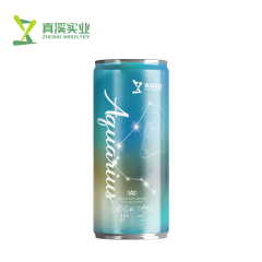 ZhenXi 310ml Canned Zodiac Aquarius Cocktail