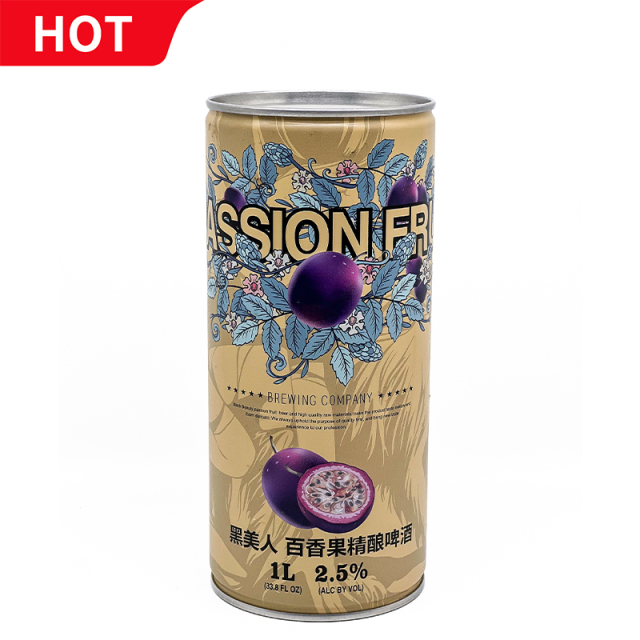 ZhenXi 1000ML Passion Fruit Flavor Double Fermentation Craft Beer | Tin Can