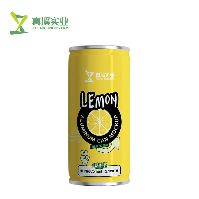 ZhenXi 270ml Canned NFC Lemon Flavor Fruit Juice