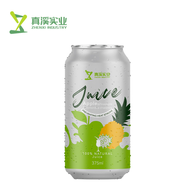 ZhenXi 375ml Canned Grapefruit Apple Juice Relieve Constipation