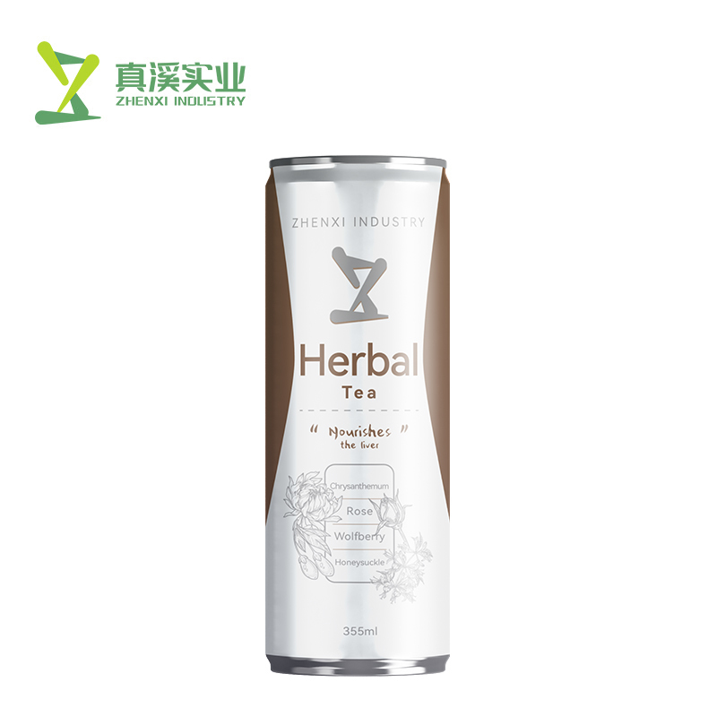 ZhenXi 355ml Canned Mixed Herbal Tea For Liver Nourishing and Acne-Removing