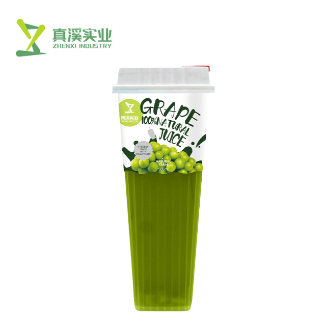 ZhenXi 100% Natural Bayberry Strawberry & Blueberry Fruit Juice With Jelly | Cup, 550Ml
