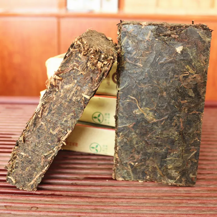 Green brick tea
