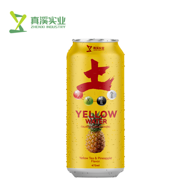 473ml Pineapple Herbal Energy Drink | Functional Beverage OEM