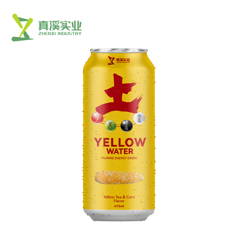 ZhenXi 473ml Green Tea Avocado Flavor Canned Five Elements Taurine