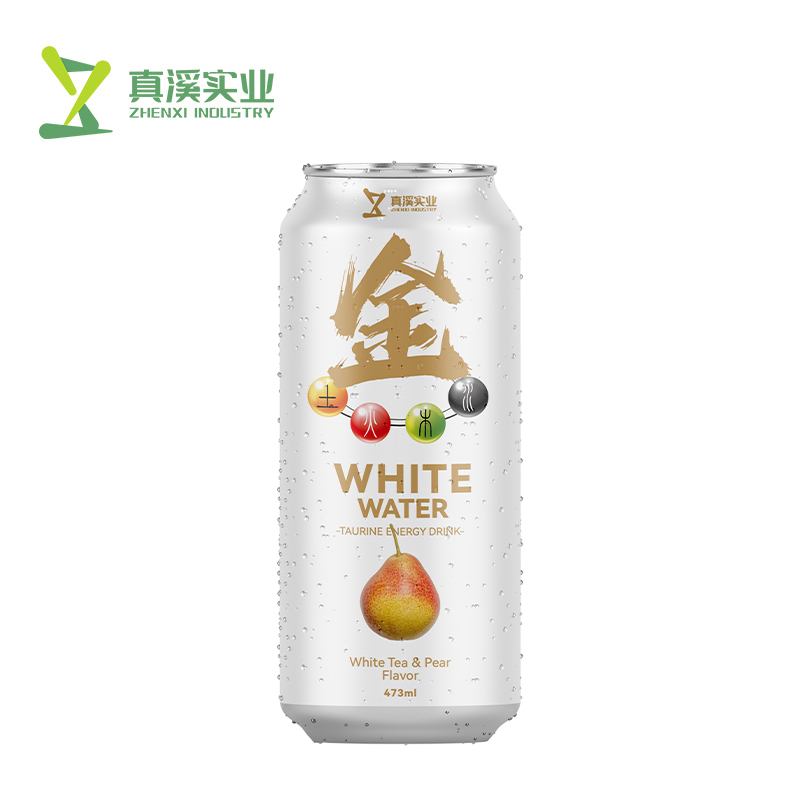 ZhenXi 473ml Yellow Tea Banana Flavor Canned Five Elements Taurine Energy Drink
