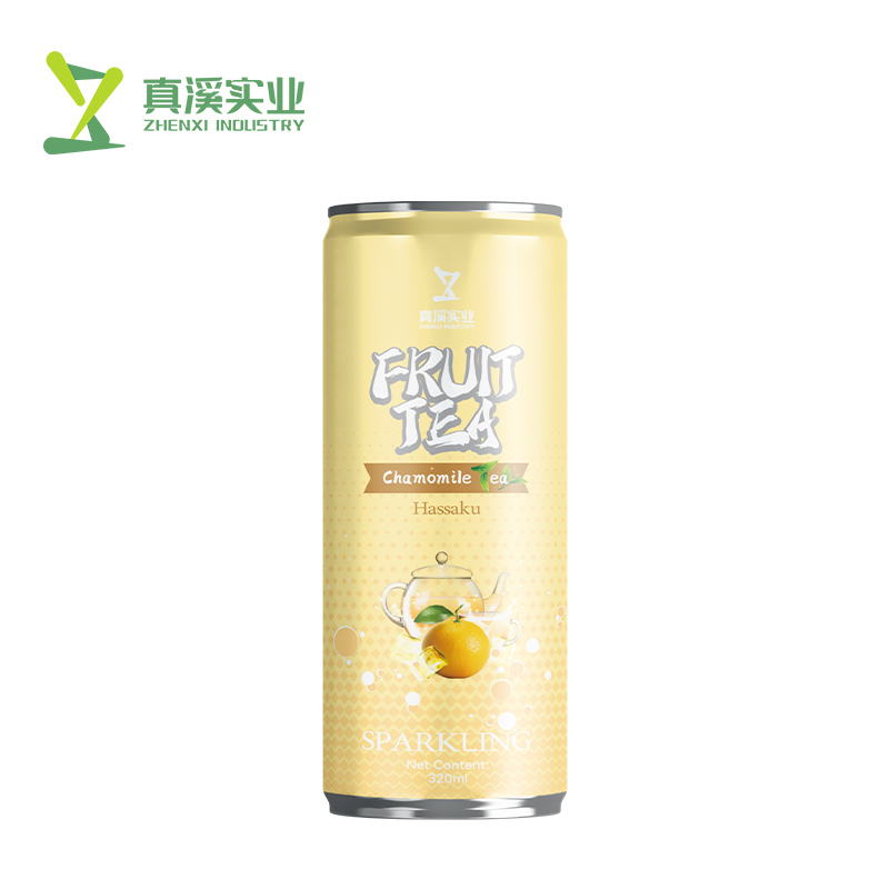 ZhenXi 320ml Premium Hassaku And Chamomile Flavor Canned Fruit Tea