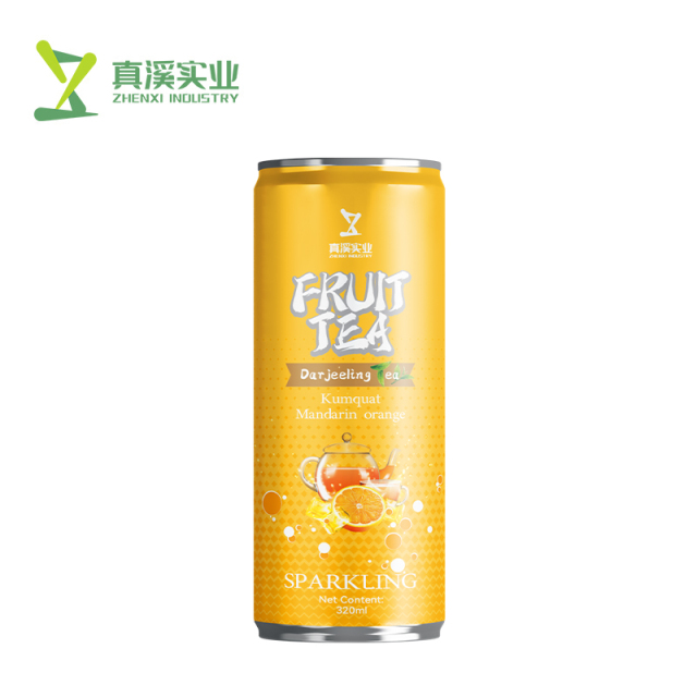 ZhenXi 320ml Premium Hassaku And Chamomile Flavor Canned Fruit Tea