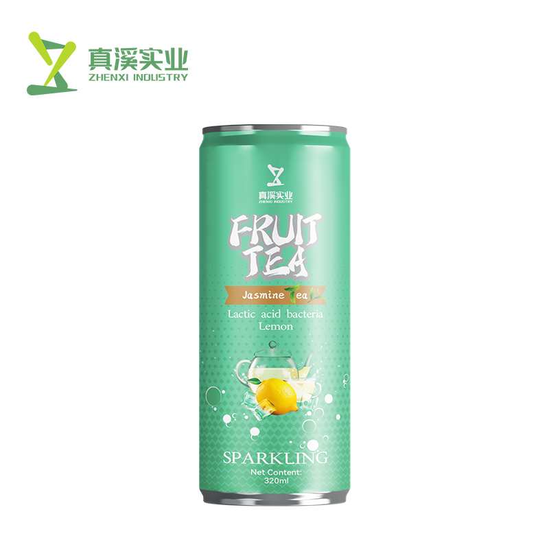 ZhenXi 320ml Premium Yakult Lemon And Jasmine Flavor Canned Fruit Tea