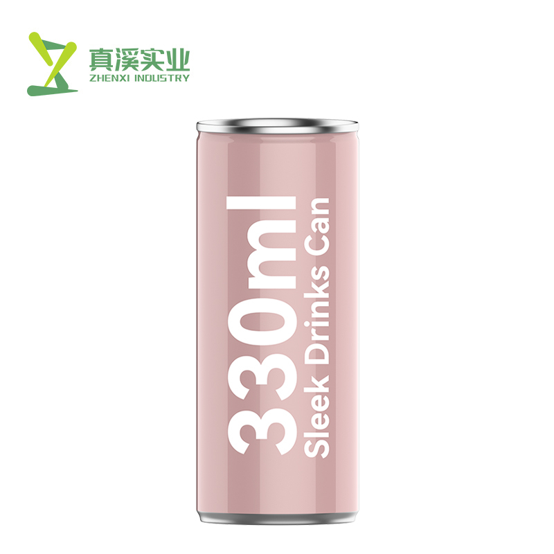 Sleek 330ml Aluminum Beverage Cans | Custom Printed Wholesale