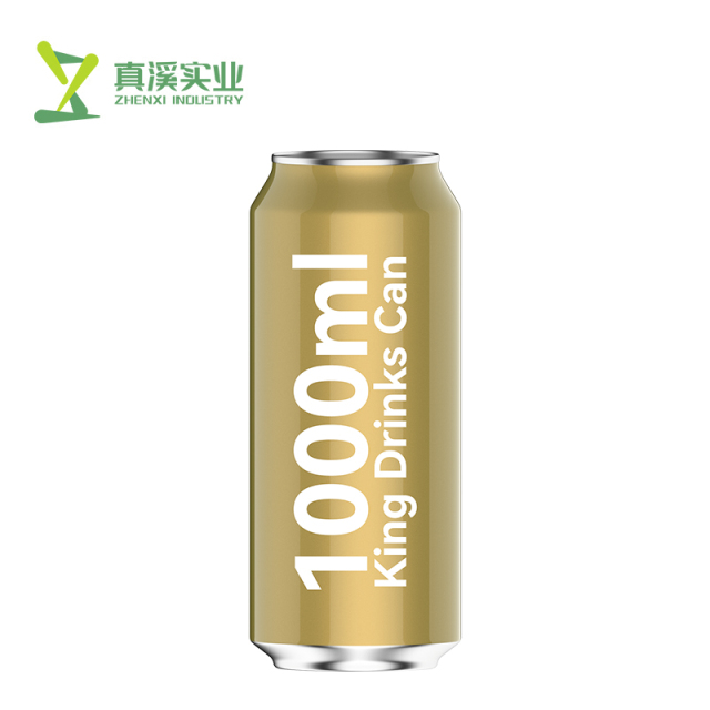 ZhenXi Printable 1000ml King Aluminum Beverage Cans Wholesale