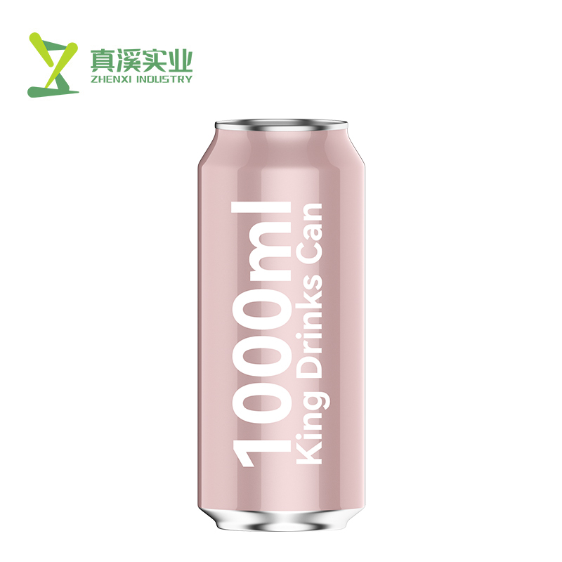 ZhenXi Printable 1000ml King Aluminum Beverage Cans Wholesale
