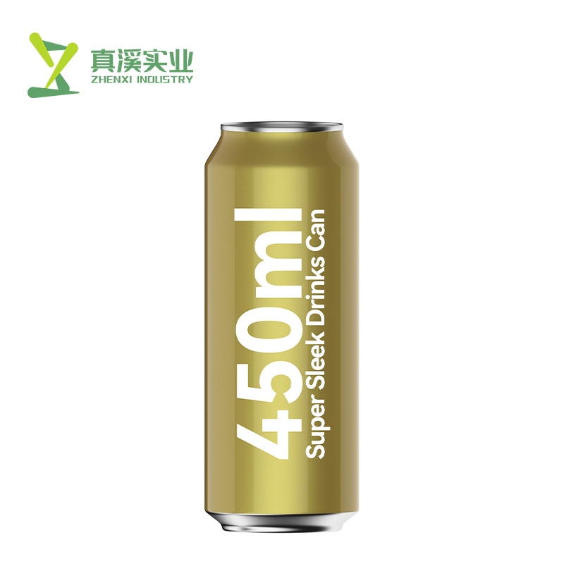 ZhenXi SuperSleek Printable 450ml Aluminum Beverage Cans Wholesale
