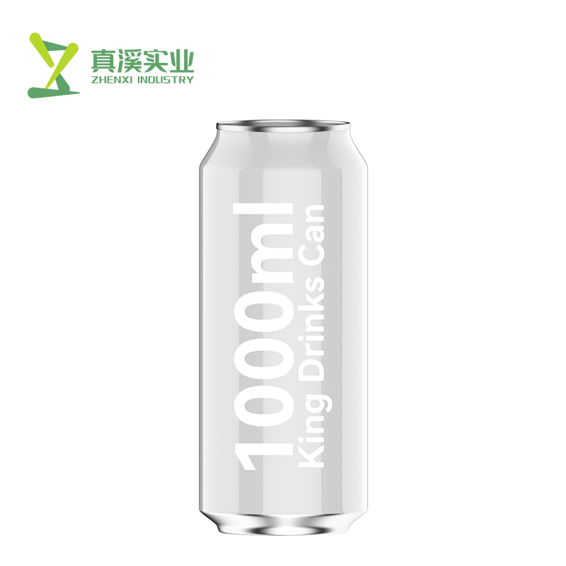 ZhenXi Printable 1000ml King Aluminum Beverage Cans Wholesale