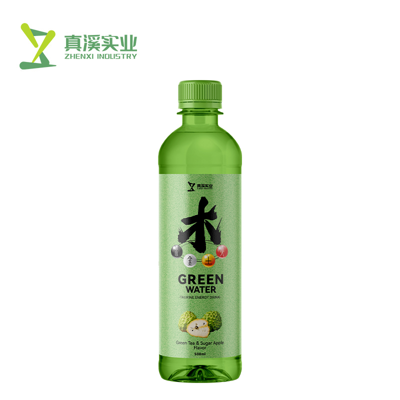 ZhenXi White Tea Radish Flavor Taurine Energy Drink | Bottle, 500Ml