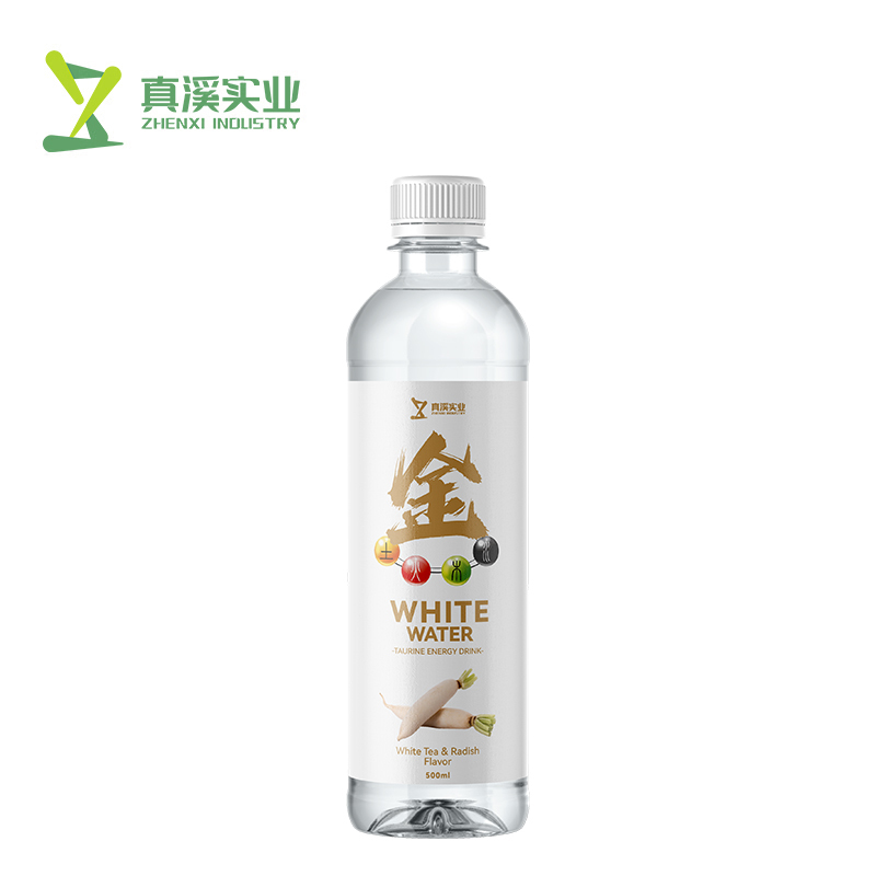 ZhenXi Green Tea Sugar Apple Flavor Taurine Energy Drink | Bottle, 500Ml