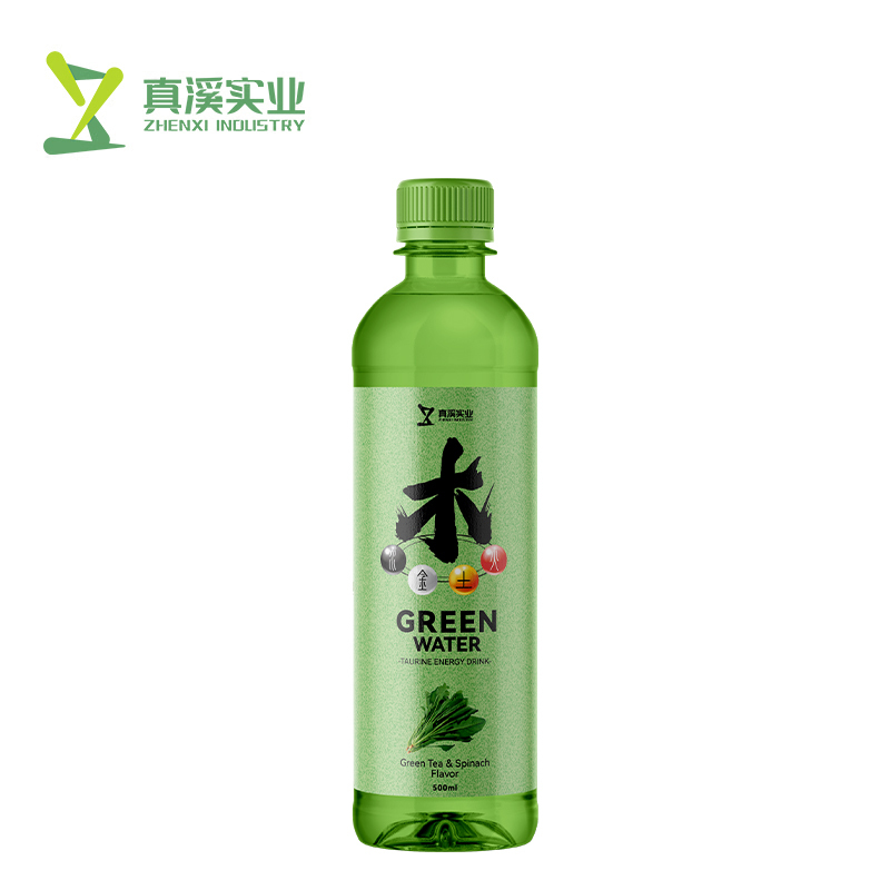 ZhenXi Yellow Tea Yacon Flavor Taurine Energy Drink | Bottle, 500Ml