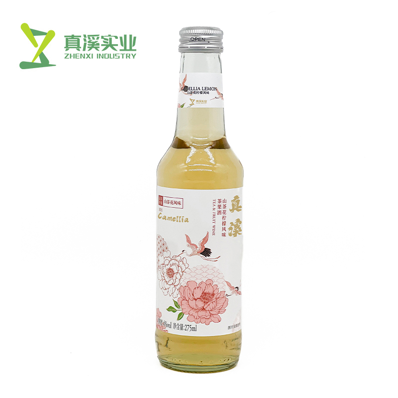 ZhenXi 275ml Camellia Lemon Flavored Tea & Fruit Wine | Glass Bottle