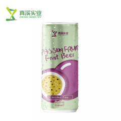 Non Alcoholic Fruit Beer OEM Manufacturer | Passion Fruit Craft Beer