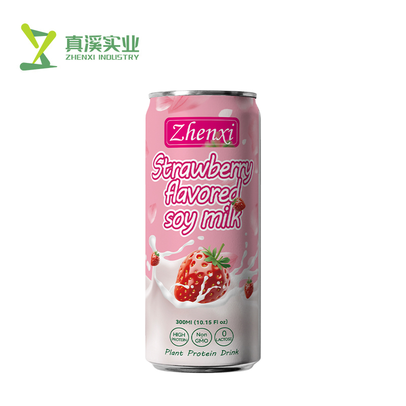 310ML ZhenXi Natural Strawberry Flavor Soy Milk Drink