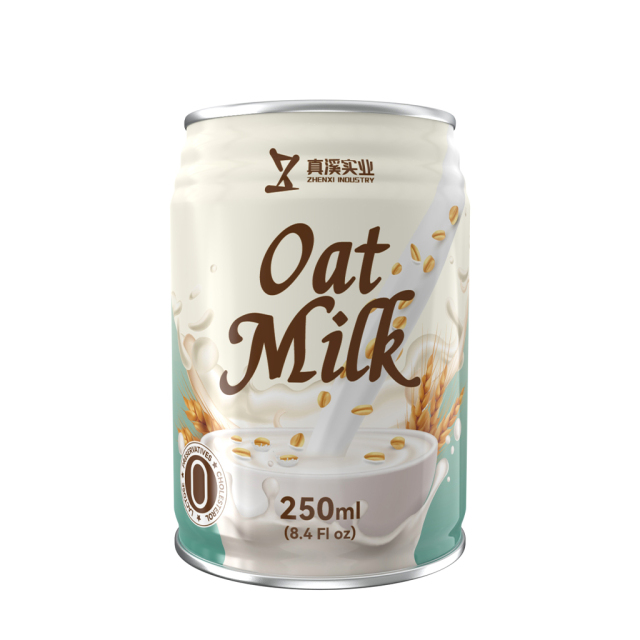 ZhenXi 250Ml (8.45 Fl oz) Canned Oat Milk Original Flavor