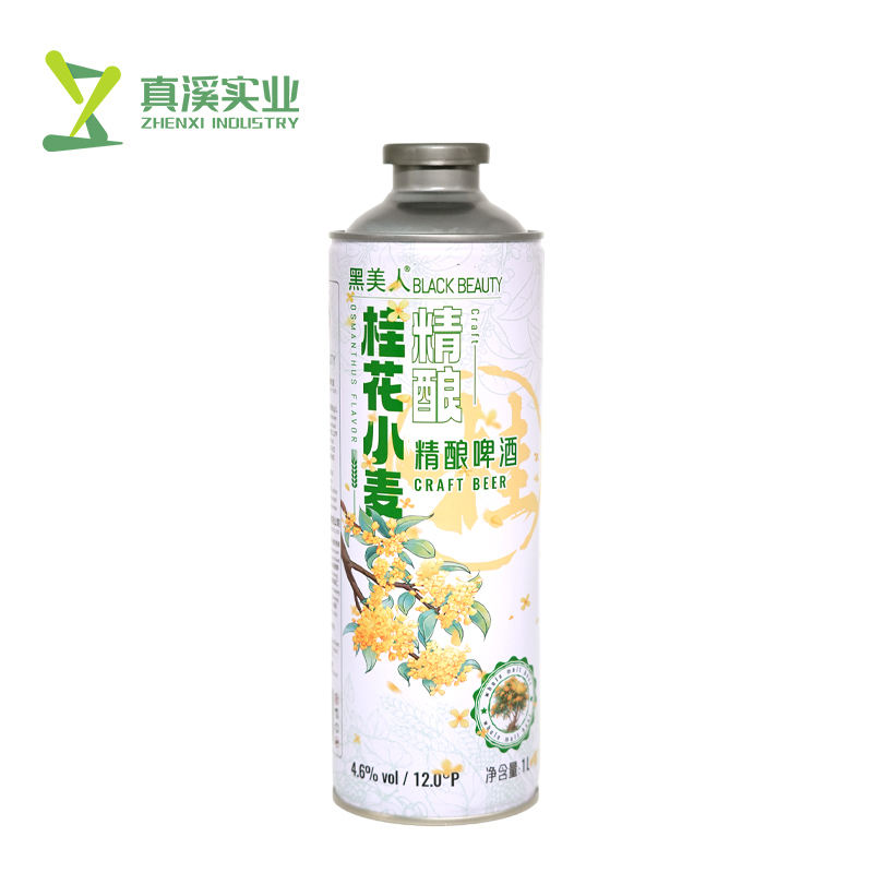 ZhenXi 1000ML Osmanthus Flavored Craft Tea Beer | Tin Can
