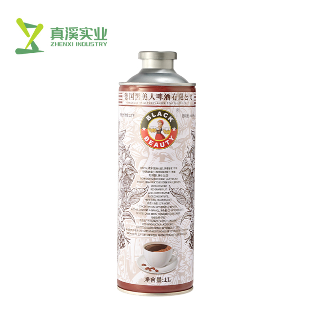 ZhenXi 1000ML Coffee Flavored Craft Beer | Tin Can