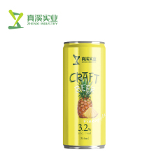 355ml ZhenXi Craft Beer Pineapple Flavor | Sleek Can