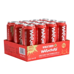 500ml Wheat Beer Can | German Style Craft White Beer 5% ABV