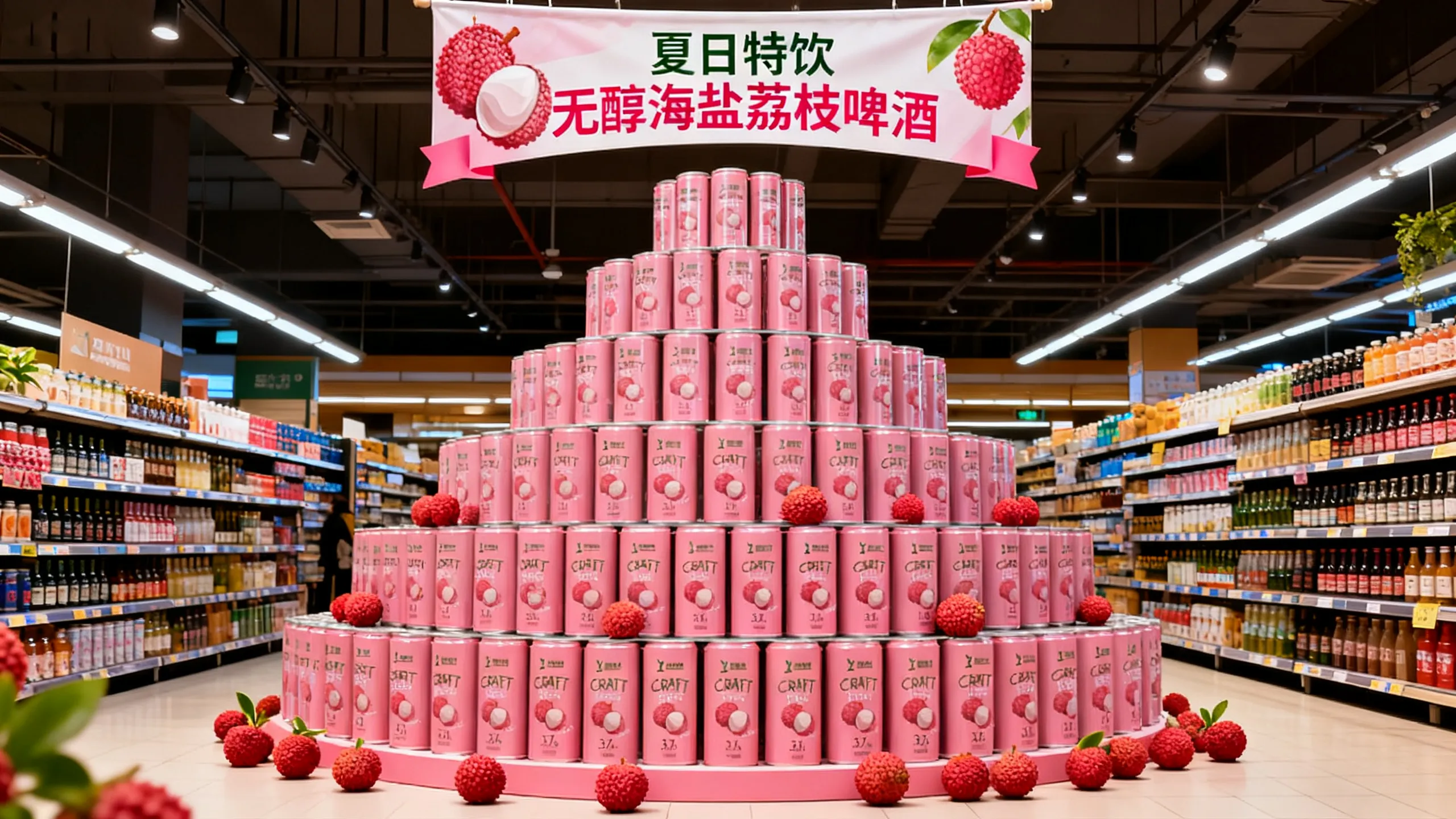 Sales of non-alcoholic beer have expanded beyond supermarkets and convenience stores.
