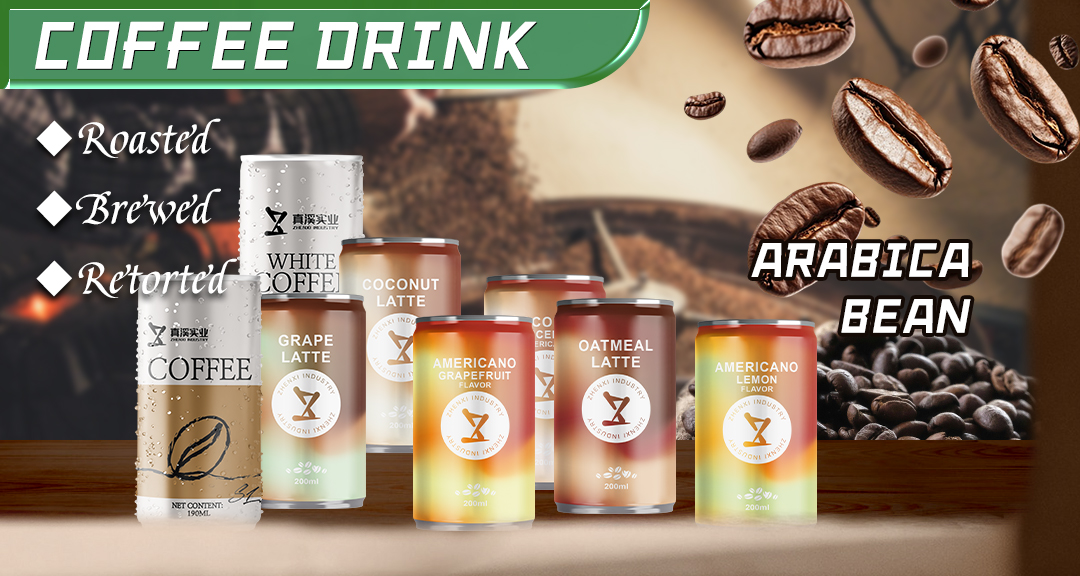 ZhenXi 200ml Canned Coffee Various Flavor Wholesale