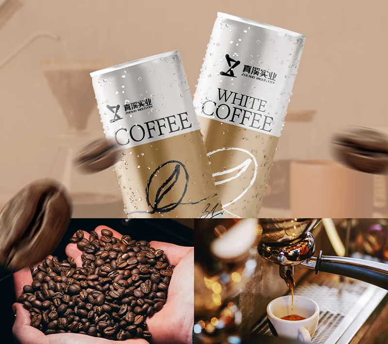 From premium coffee beans traceable to their origin to a can of premium coffee packaged in intelligent packaging.