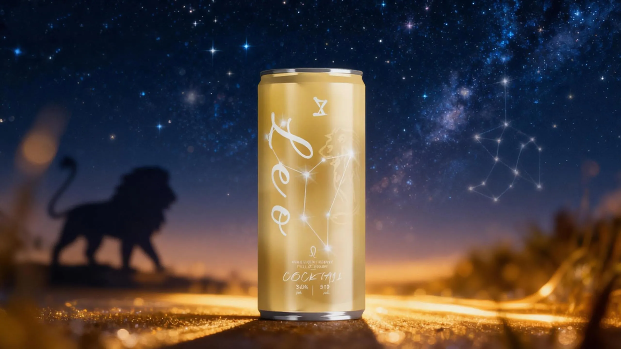 This cocktail, with its fiery golden hue, celebrates your regal demeanor. With a premium vodka base, it's infused with the brightness of citrus and the warmth of ginger, evoking your innate energy and passion. The finish is a gentle sweetness of honey, reflecting the soft heart that protects your companions beneath your powerful presence.