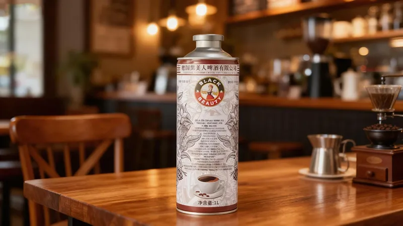 ZhenXi 1000ML Coffee Flavored Craft Beer
