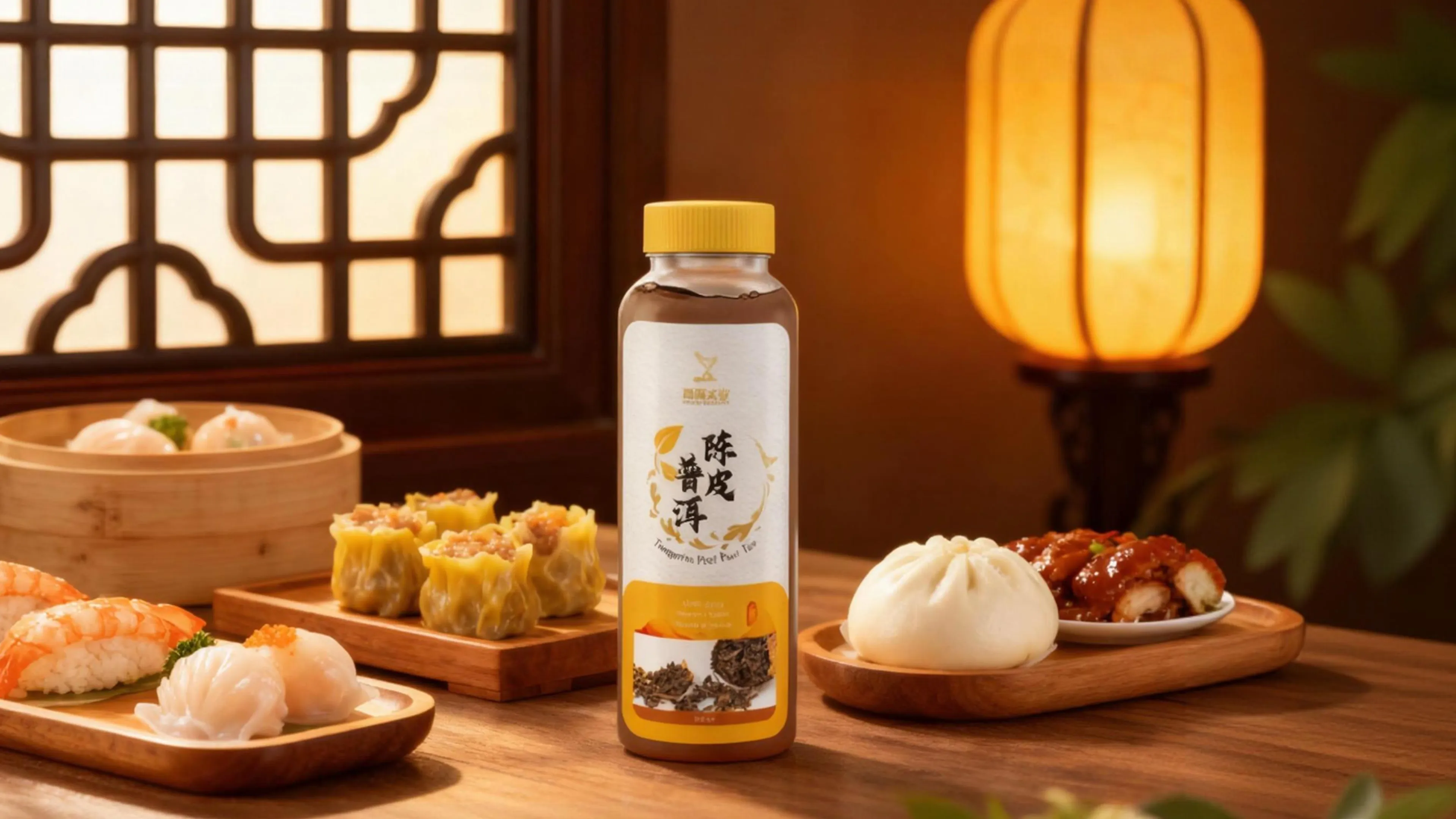 ZhenXi 100% Natural Tangerine Peel Pu'er Dark Tea