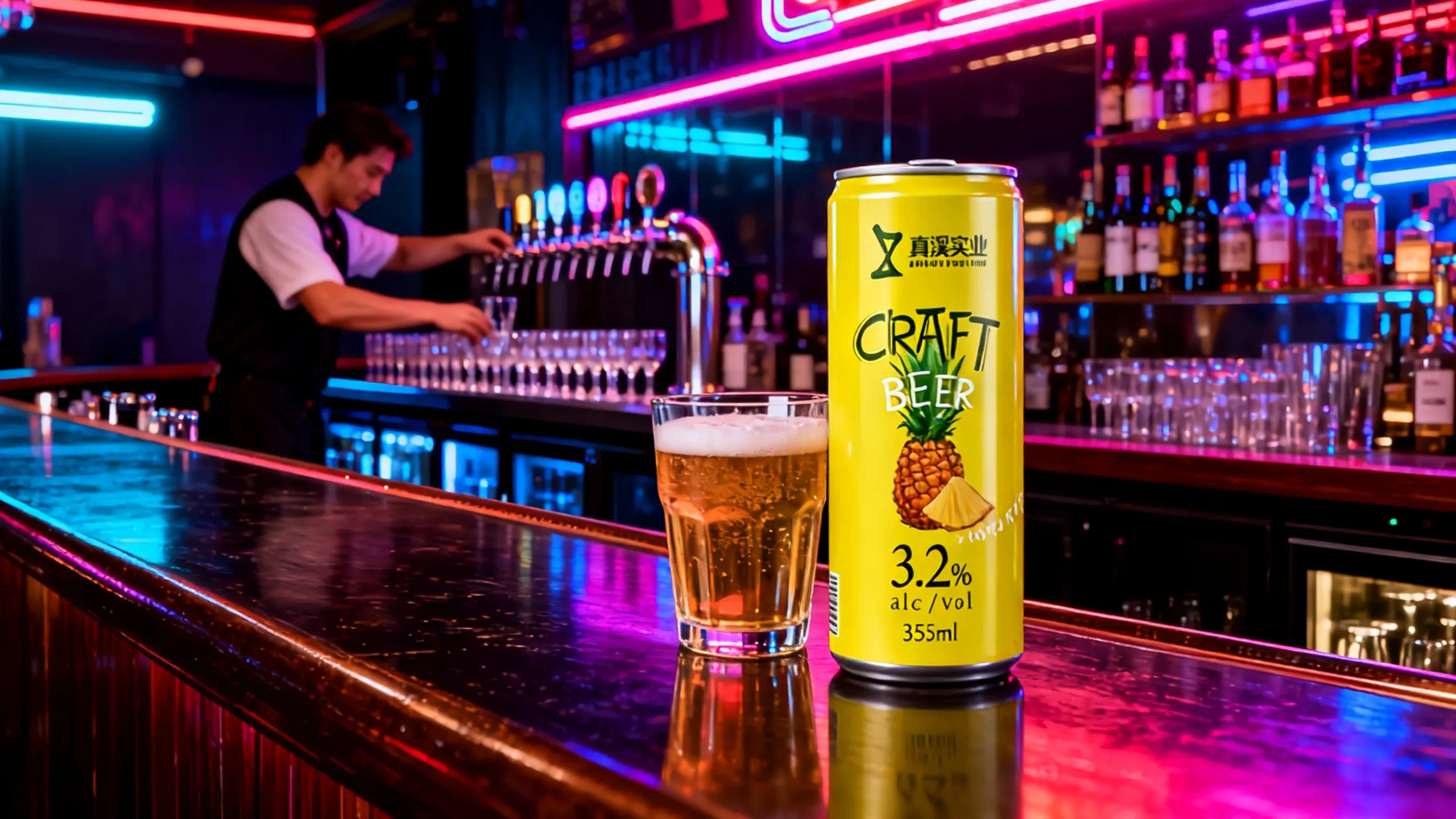 By controlling fermentation and using special malts to increase the body of the beer, the clarity and flavor of the beer are maintained while improving the quality of low-alcohol beer.