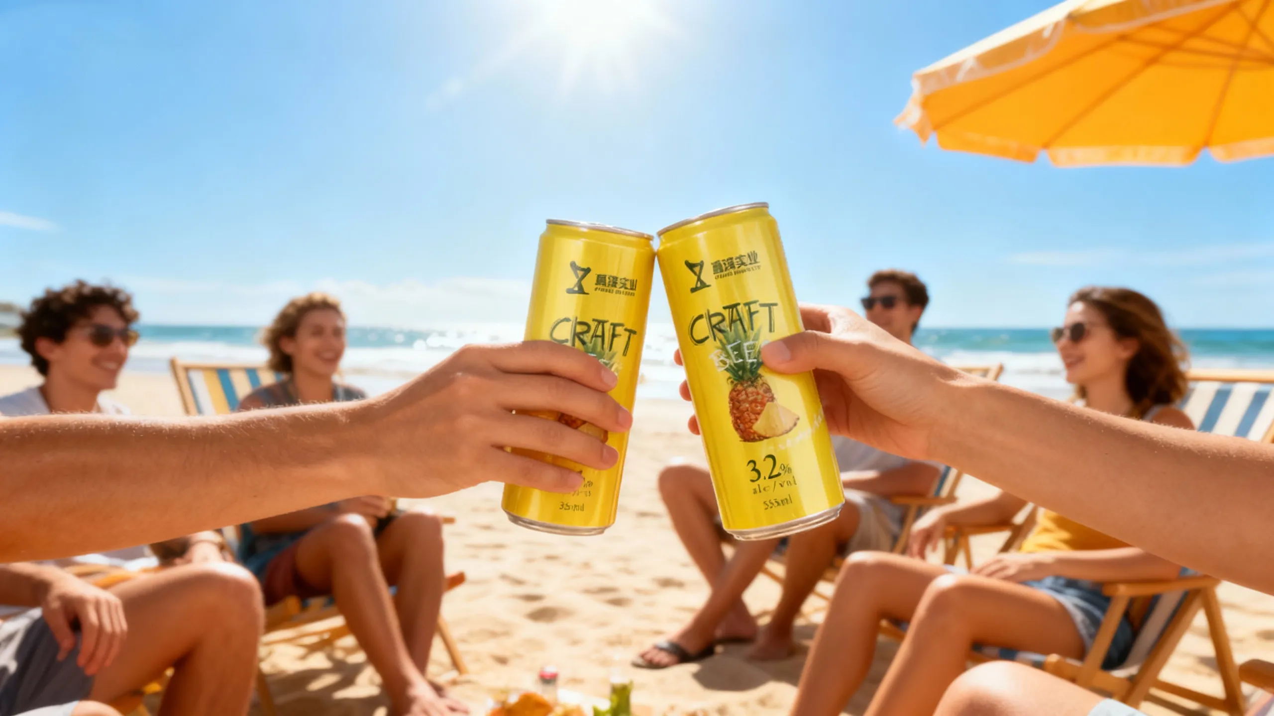355ml ZhenXi Craft Beer Pineapple Flavor