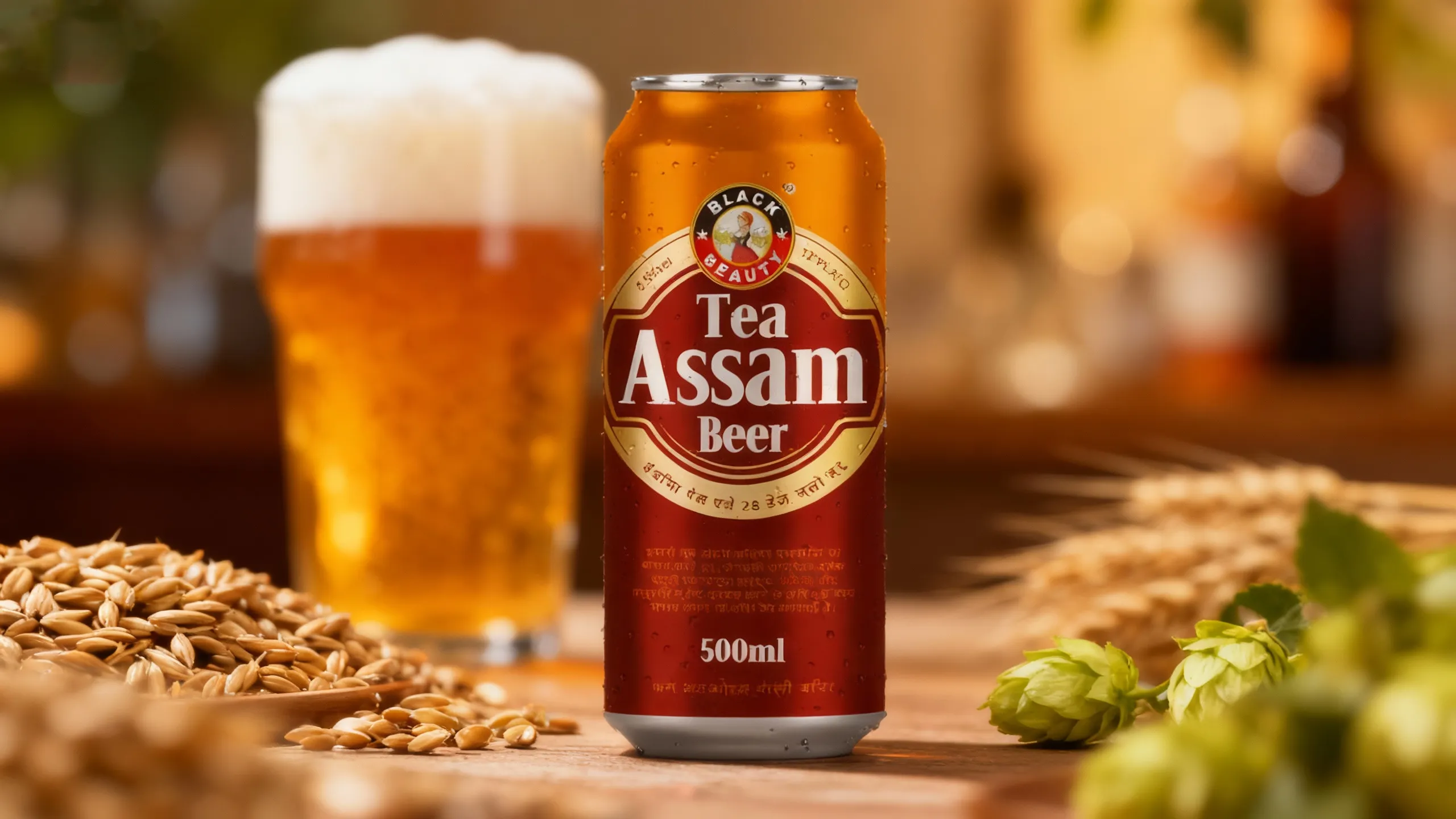 500ml Assam IPA 2.5% ABV Low-Alcohol Craft Beer