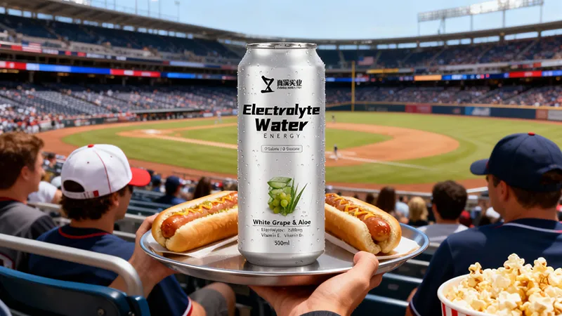 Grape Aloe Flavor Canned Electrolyte Energy Drink