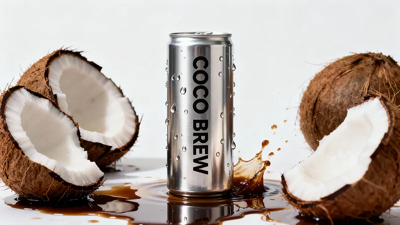 coconut flavor canned coffee