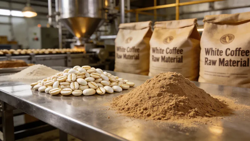 white coffee ingredients