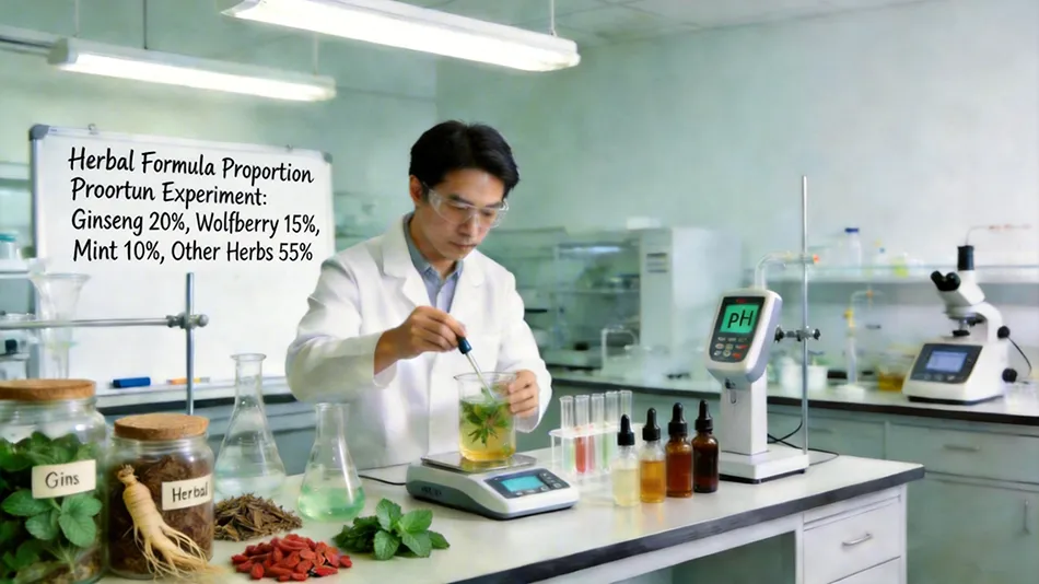 herbal energy drink formulation testing laboratory beverage development